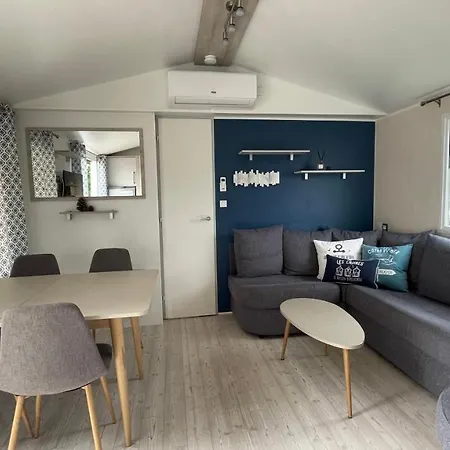 Mobil Home Xxl - Bord Lac - Camping Les Viviers - Lege Cap Ferret Exterior photo