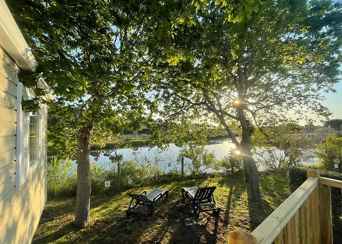 Mobil Home Xxl - Bord Lac - Camping Les Viviers - Lege Cap Ferret